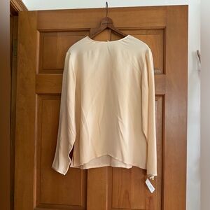 Talbots 100% silk long sleeve blouse